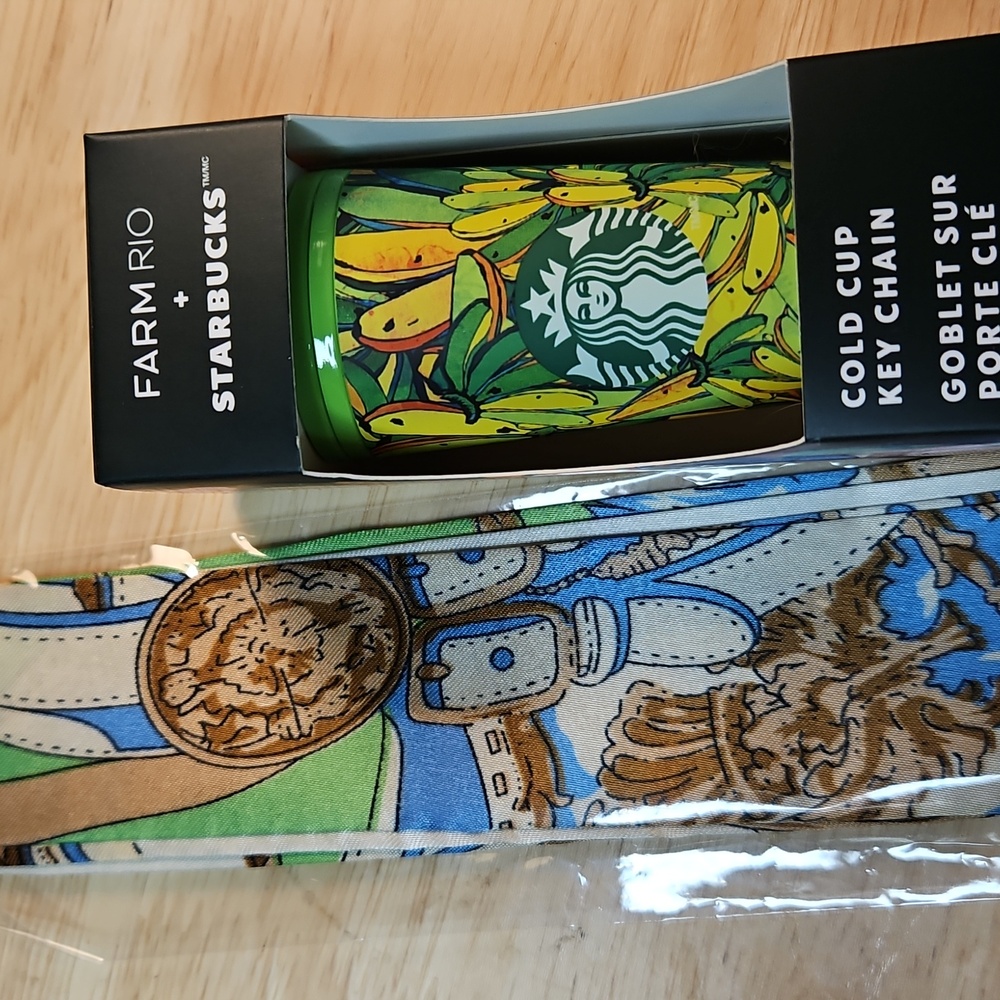Starbucks Farm Rio Tropical Cold Cup Key Chain